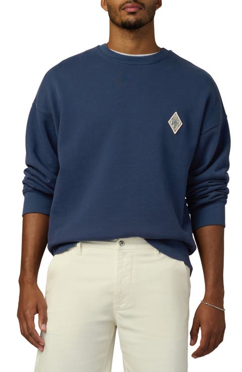 Embroidered Logo Patch Sweatshirt