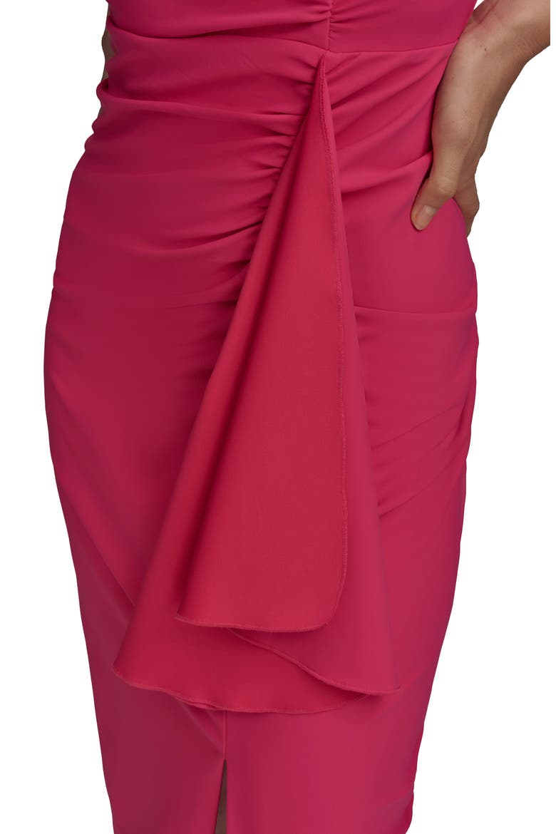 Side Ruched Sleeveless Minidress, Alternate, color, AUDACIOUS