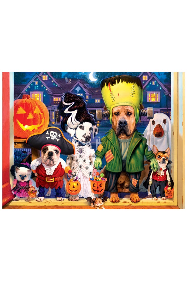 Ready for Treats 300 Piece Glow Puzzle, Alternate, color, Multicolor
