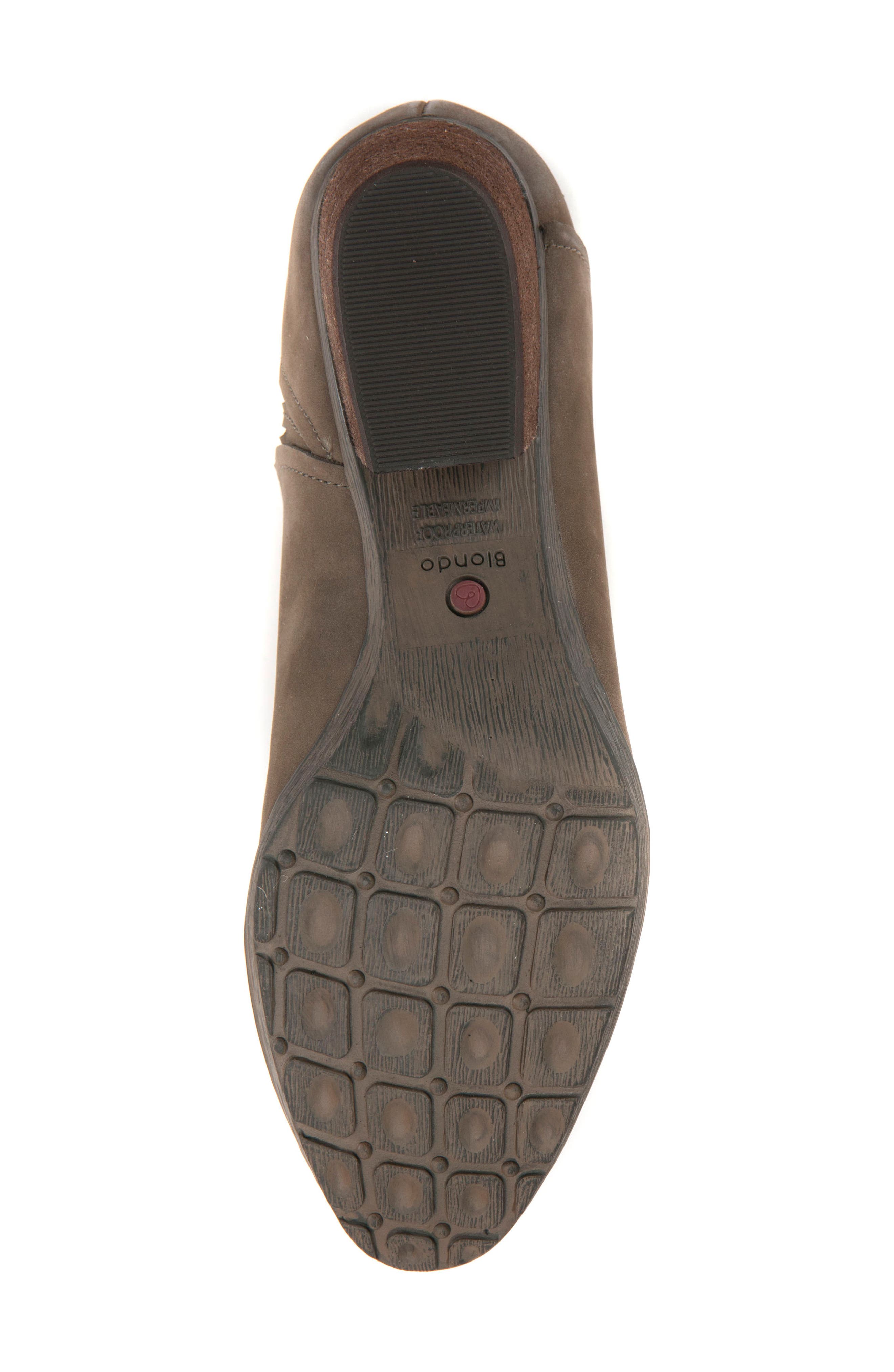 Victoria Waterproof Cutout Bootie, Alternate, color, TAUPE NUBUCK