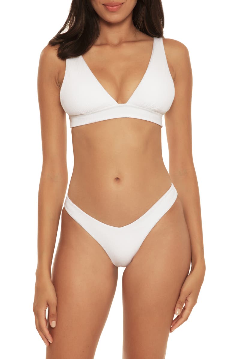 Becca Pucker Up Bikini Top, Alternate, color, 