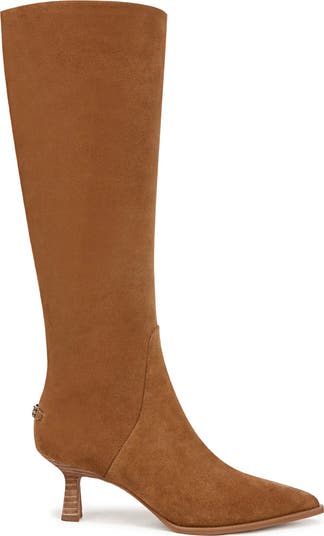 Yulia Pointy Toe Knee High Boot