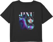 KPop Demon Hunters Girl's KPop Demon Hunters Jinu Saja Boy Montage Graphic T-Shirt