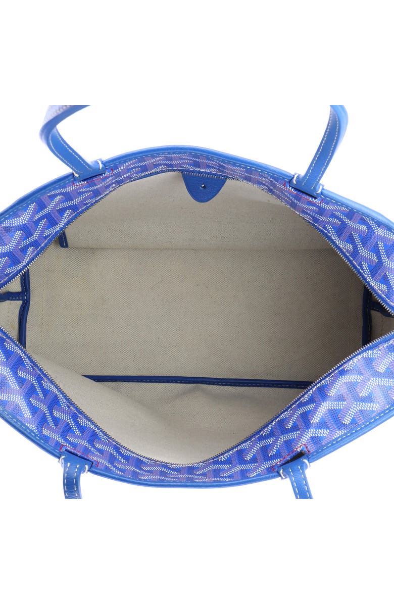 Pre-Owned Goyard Artois Tote Coated Canvas PM, Alternate, color, Blue