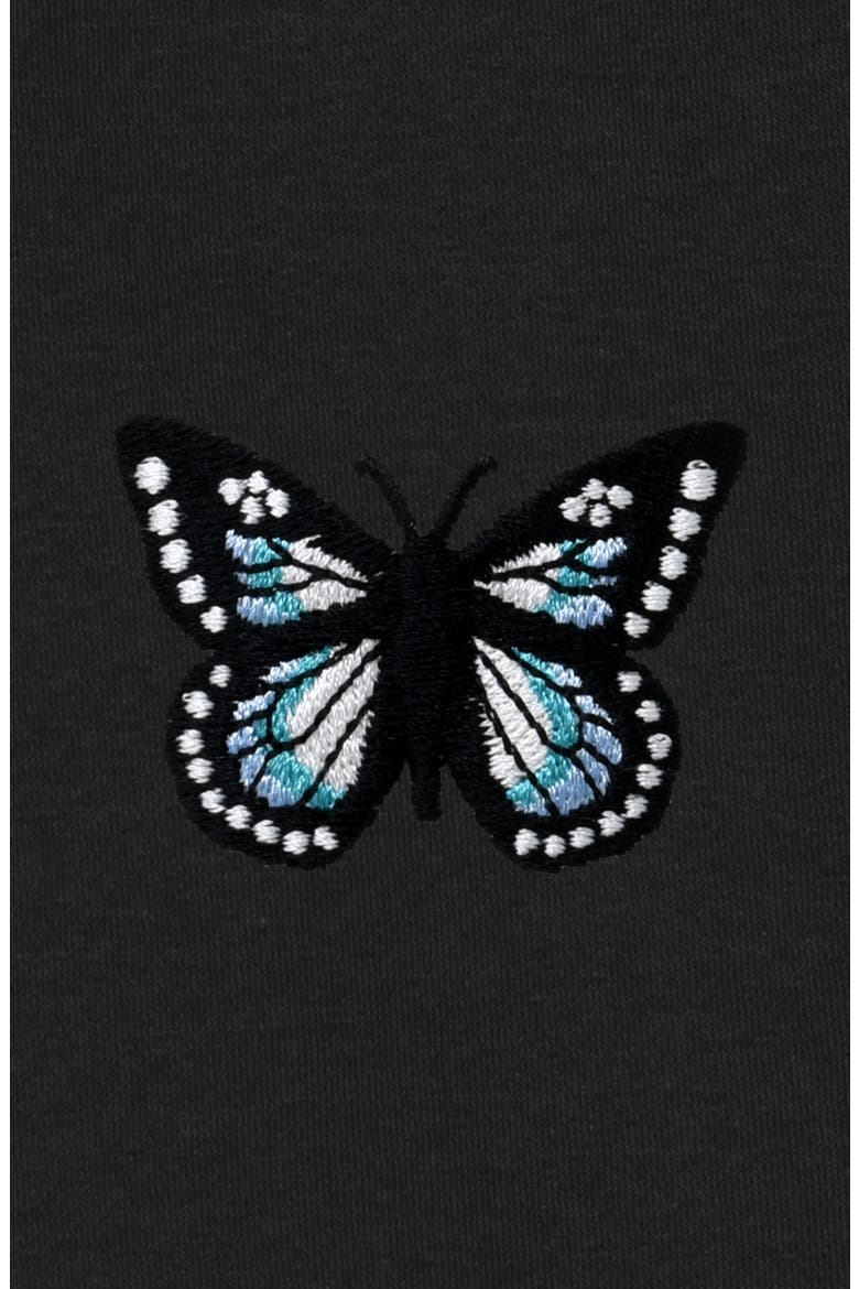 Womens Butterfly Heavyweight Fleece Sweatpant, Alternate, color, Black
