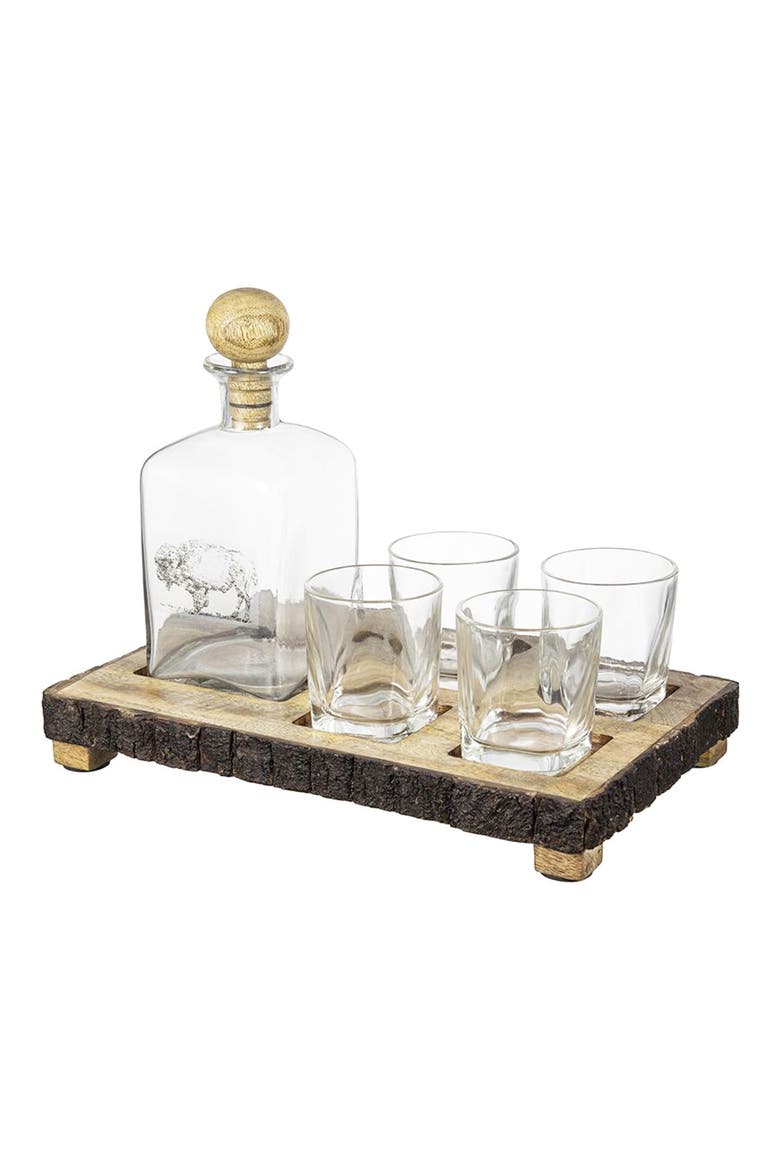 Alaine 6-Piece Bar Set, Main, color, BROWN