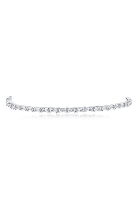 Baguette Cubic Zirconia Bracelet