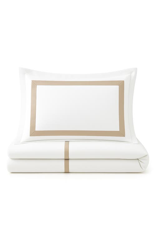 Domani Home Classic Hotel Queen Comforter, Sheet & Shams Set In White