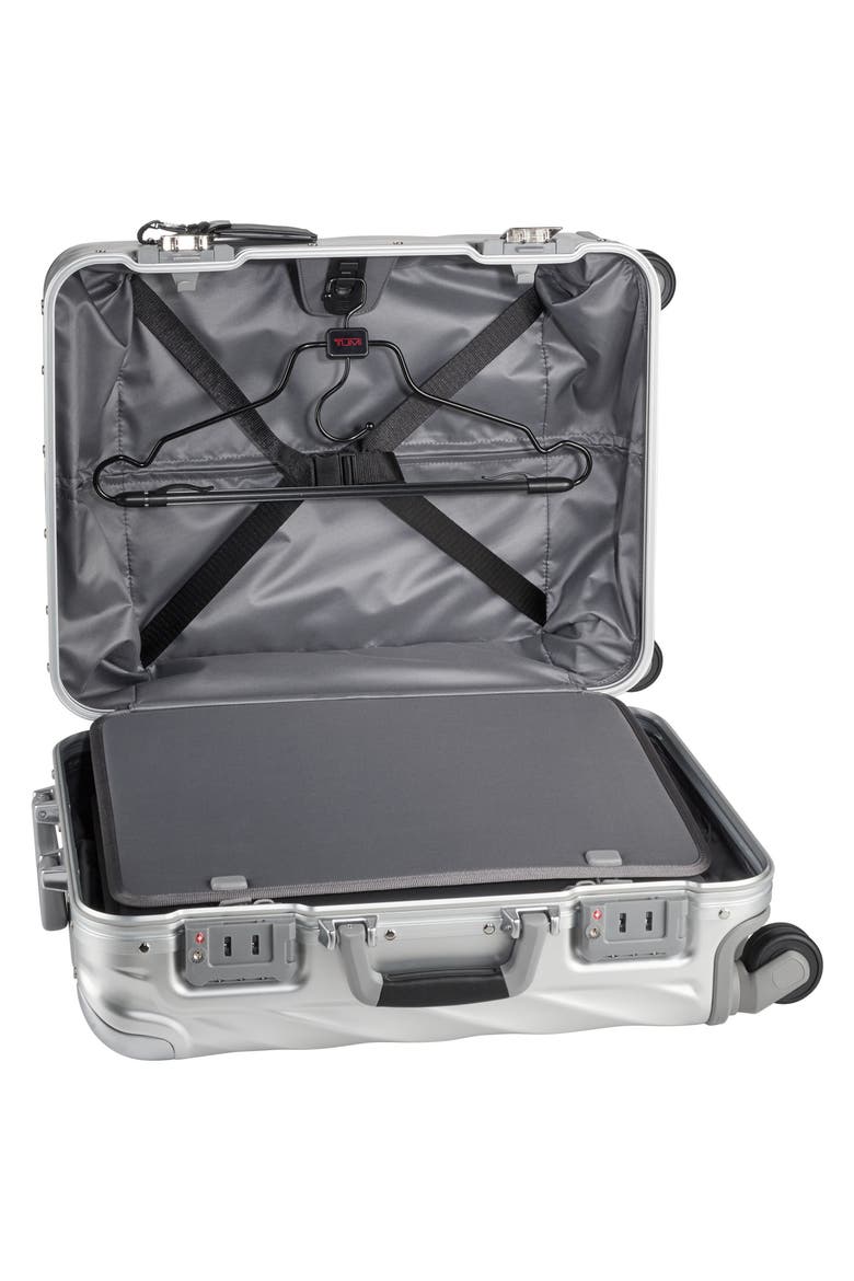 19 Degree Aluminum Large Carry-On, Alternate, color, SILVER