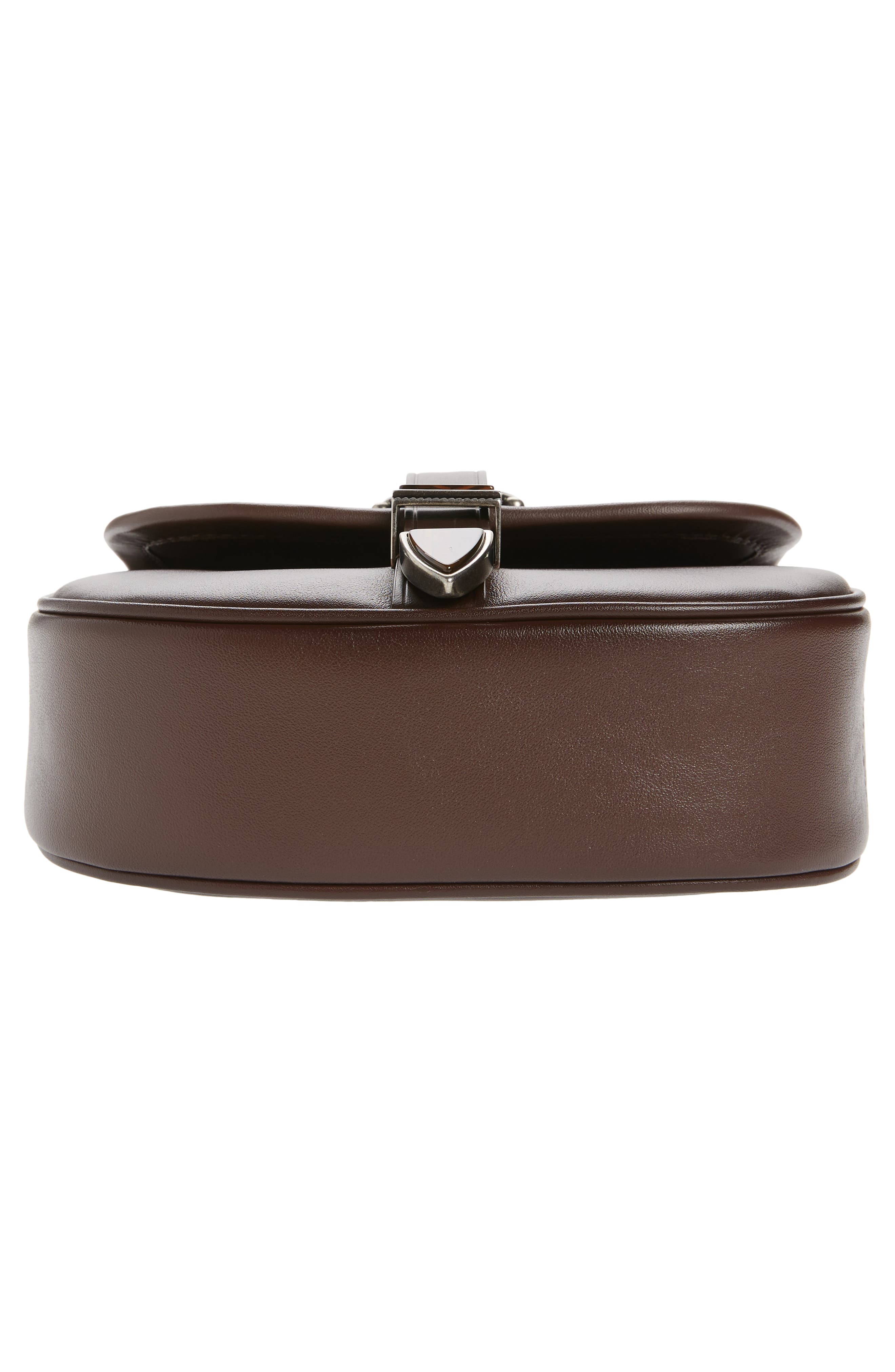 Golden Goose Small Rodeo Leather Shoulder Bag, Alternate, color, 