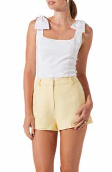 ASTR the Label Bow Shoulder Tank