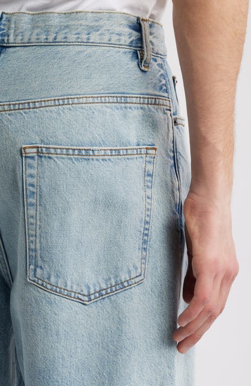 Frame Baggy Fit Jeans In Centinela Blue In Centinela