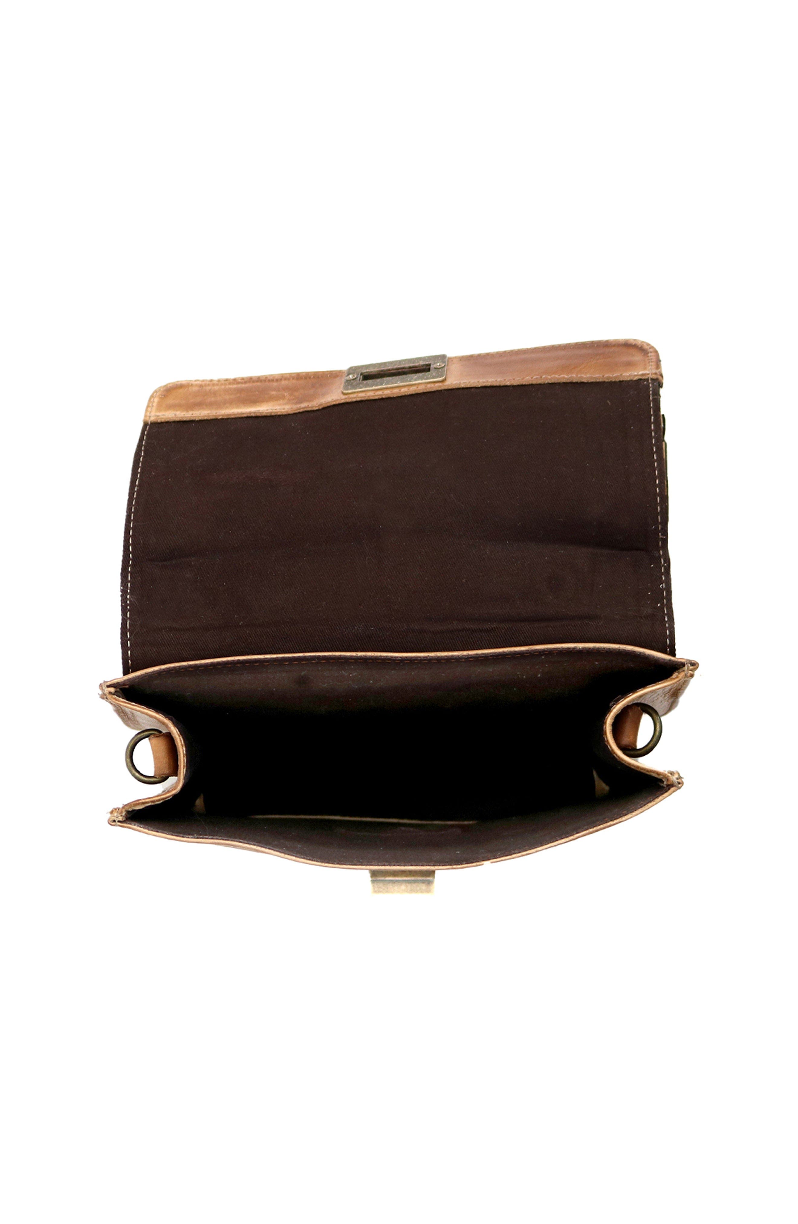 Bed Stu Improv Handbag, Alternate, color, Tan Rustic