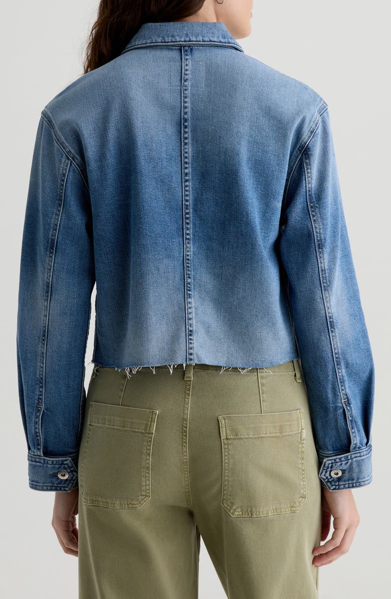 AG Valleta Utility Denim Shirt Jacket, Alternate, color, 