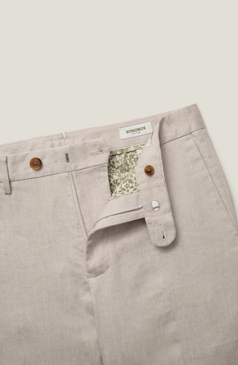 Bonobos Primo Slim Fit Stretch Twill Chinos, Alternate, color, Stone Twill