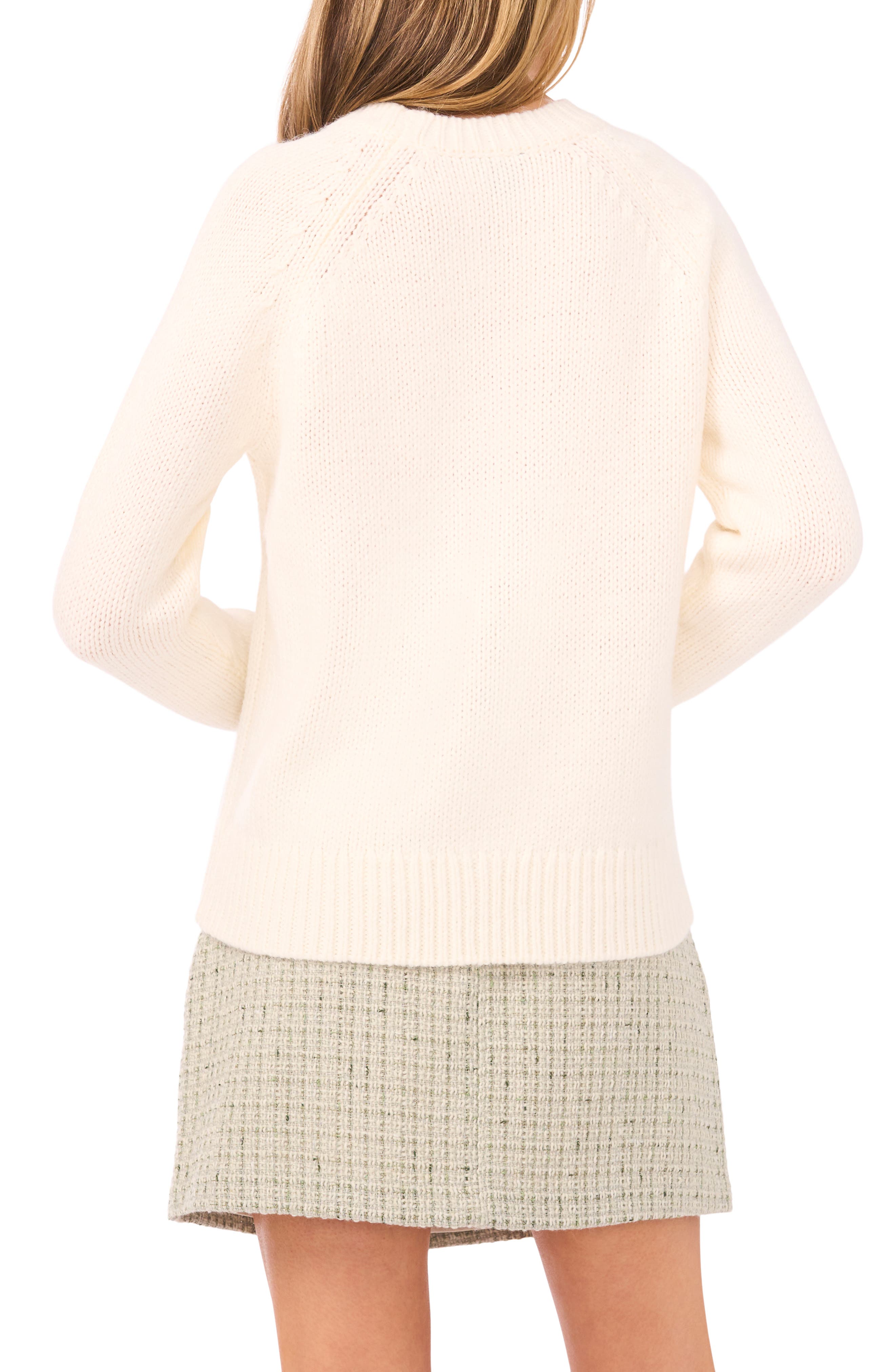 Embroidered Floral Sweater - image 4