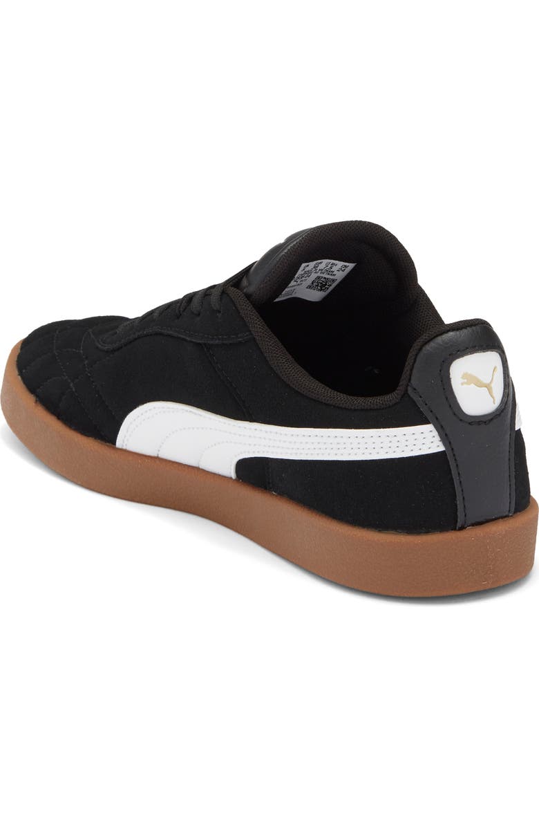 PUMA Club II Indoor Sneaker, Alternate, color, Puma Black/ Puma Gold/ Gum