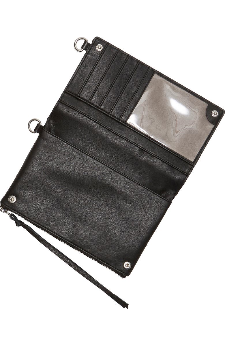 Vince Camuto Rylan Leather Phone Crossbody Bag, Alternate, color,