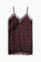  Dark Brown/Polka Dot
