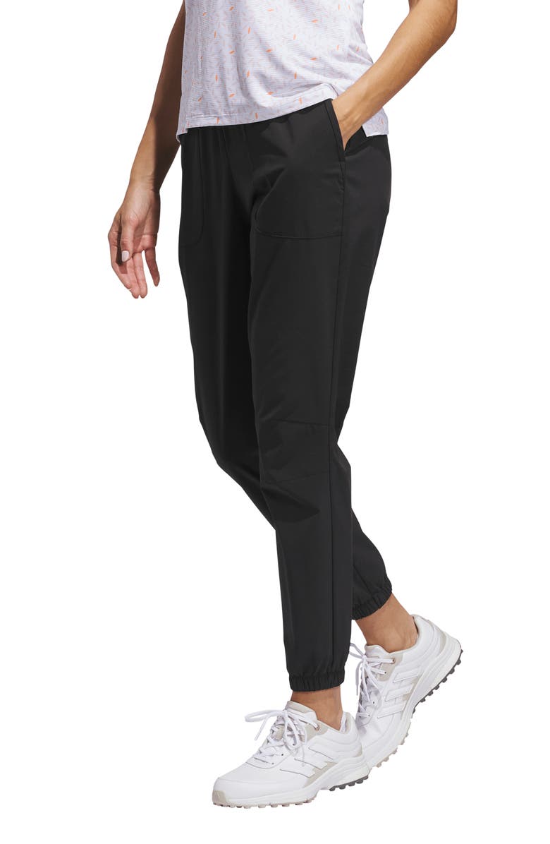adidas Ultimate Twistweave Golf Jogger, Main, color, Black