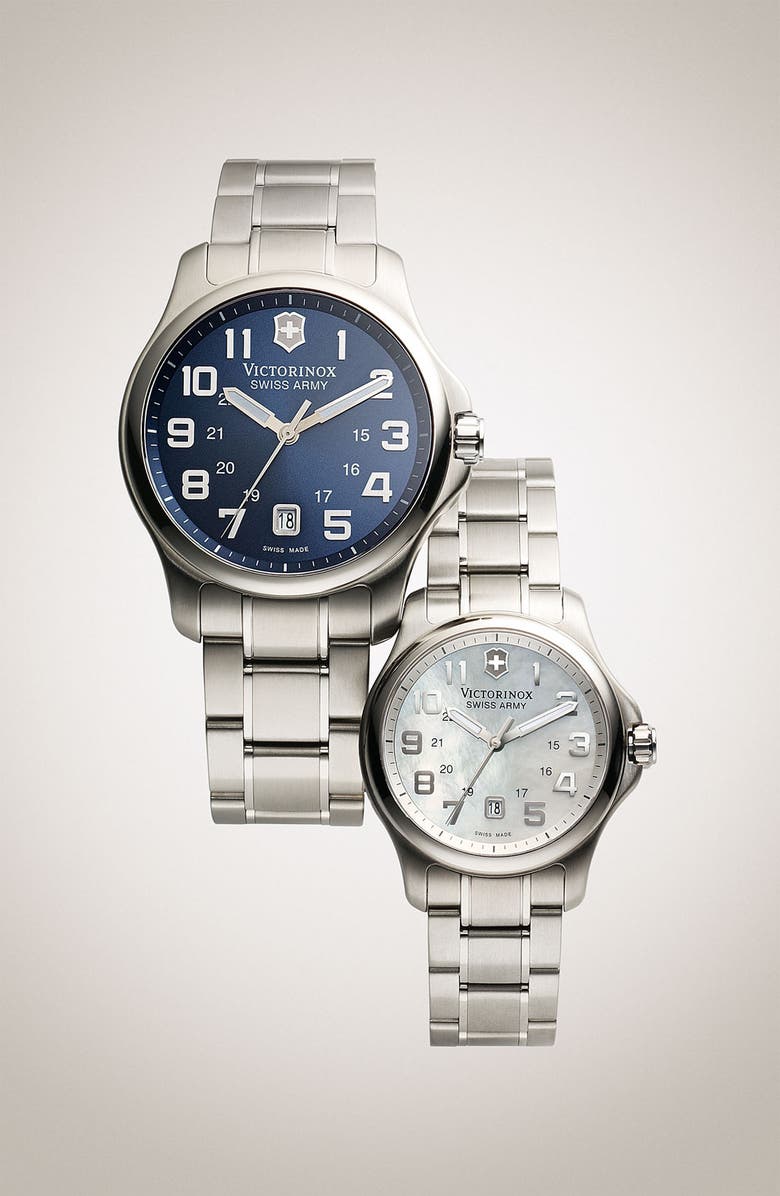 Victorinox Swiss Army<sup>®</sup> 'Officers Small' Watch, 32mm, Alternate, color, 