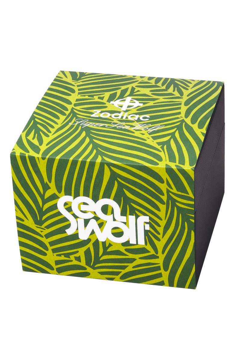 Zodiac Super Sea Wolf Bracelet Watch with Interchangeable Strap, 40mm, Alternate, color, 