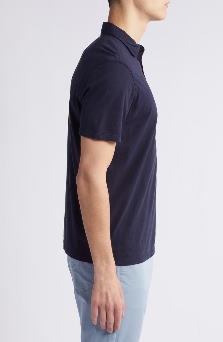 Robert Barakett Orson Cotton Polo, Alternate, color, Dark Caspian