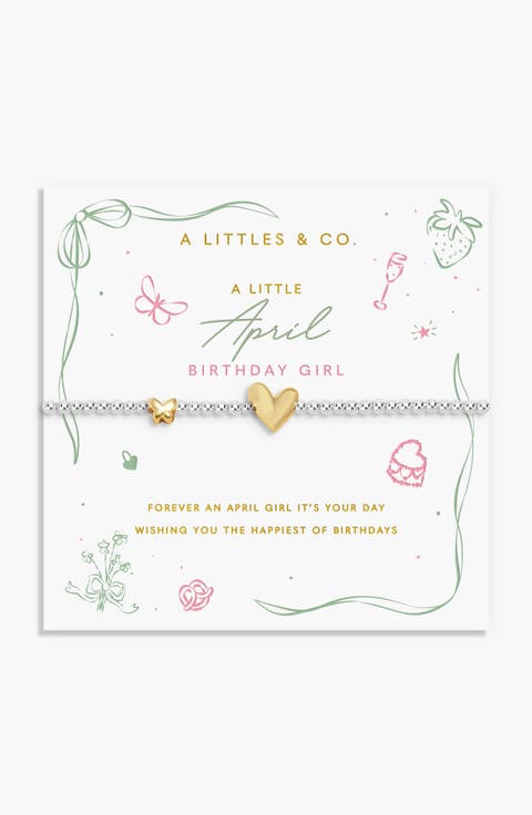 Birth Month A Little Bracelet