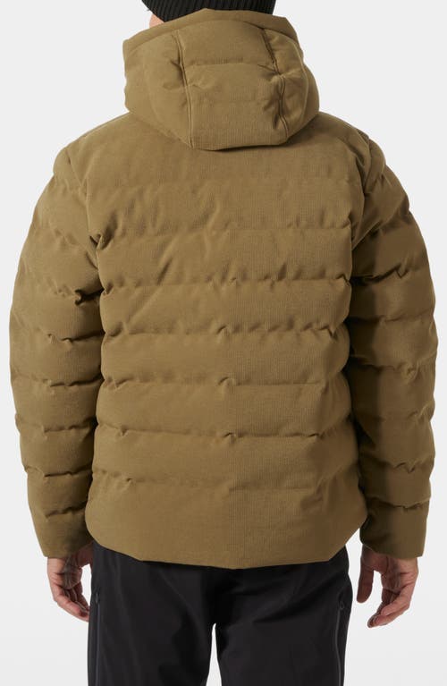 Helly Hansen Alby Water Repellent Puffer Jacket In Brown