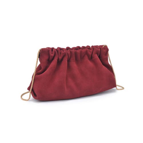 Moda Luxe Penelope Shoulder Bag In Burgundy