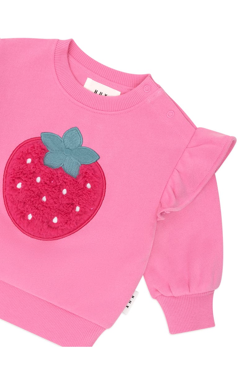 Huxbaby Very Berry Sweatshirt, Alternate, color, Strawberry