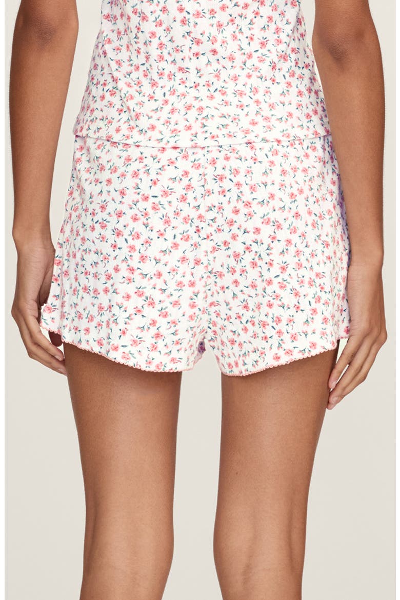 Pima Cotton Pointelle Shorts, Alternate, color, PINK