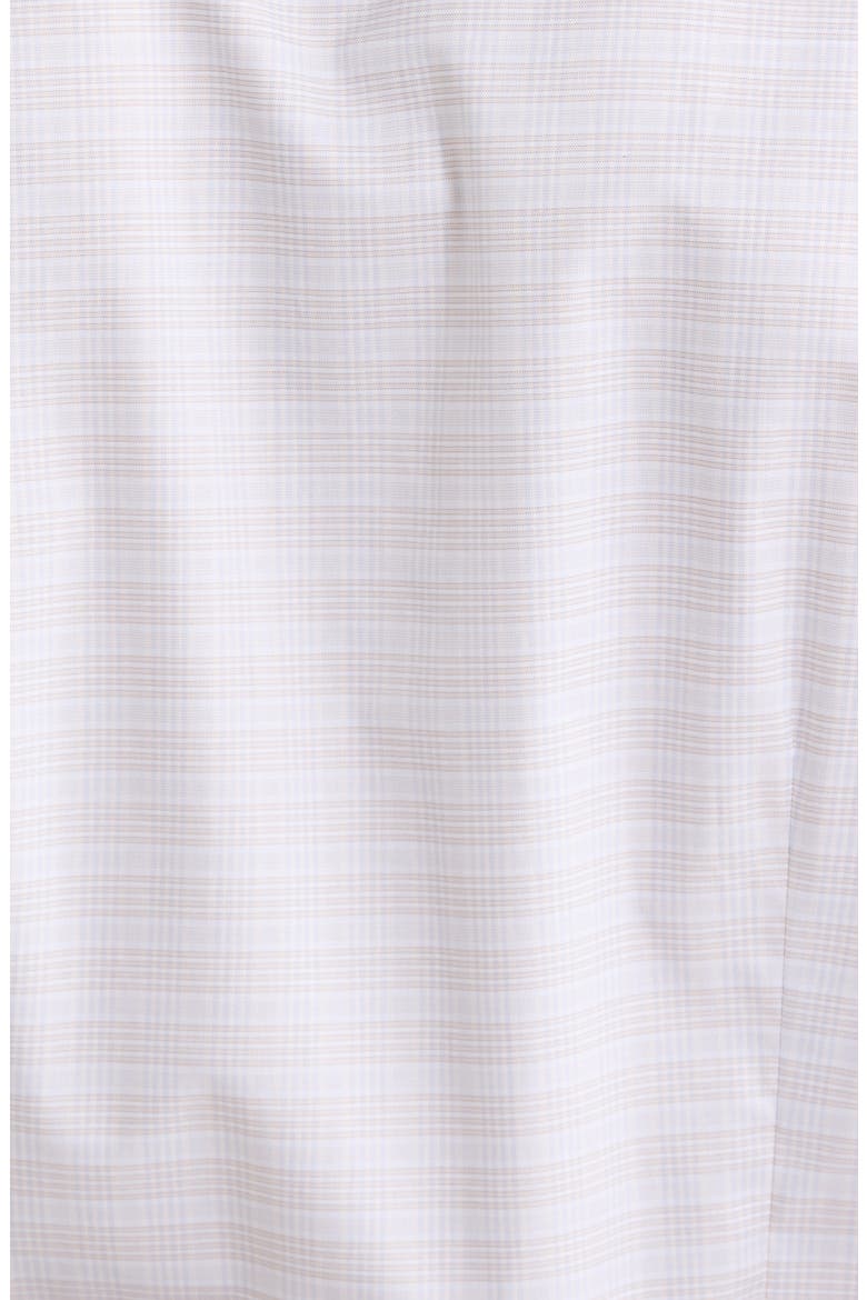 Plaid Cotton Dress Shirt, Alternate, color, TAUPE
