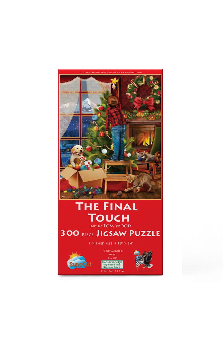 Sunsout The Final Touch 300 piece Jigsaw Puzzle for Adults, Alternate, color, Multicolor