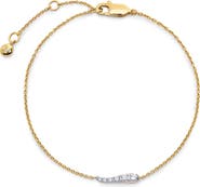 Monica Vinader Riva Pavé Lab Grown Diamond Bracelet