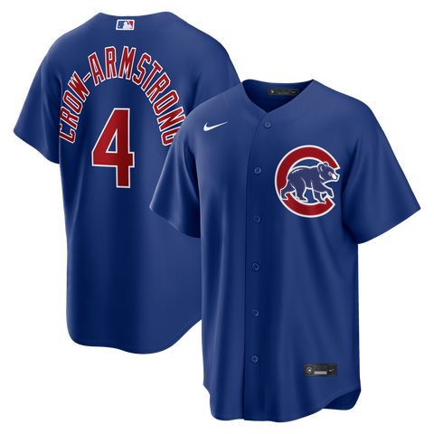 Men's Nike Pete Crow-Armstrong Royal Chicago Cubs Alternate Replica Jersey