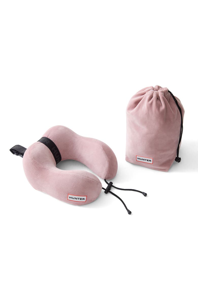 Ellis Contour Travel Neck Pillows, Main, color, Pale Mauve