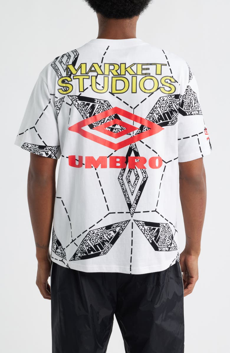 MARKET MSFC Graphic T-Shirt, Alternate, color, White / Black