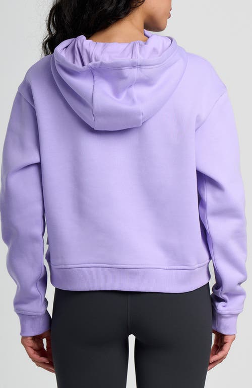 Free Fly Northcoast Fleece Half Zip Hoodie In Purple