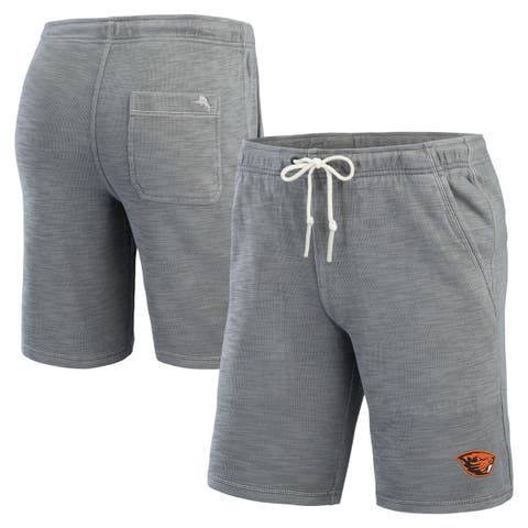 Men's Tommy Bahama Gray Oregon State Beavers Tobago Bay Tri-Blend Shorts