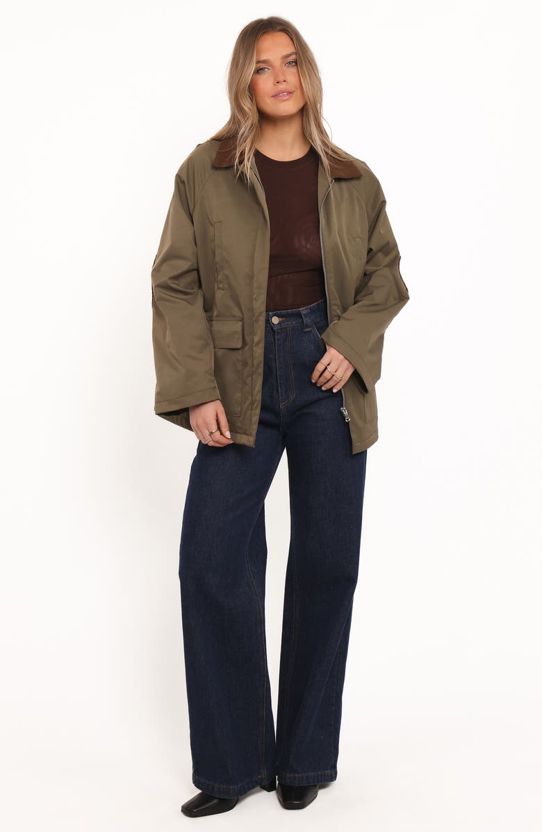 Petal & Pup Hartley Barn Jacket, Alternate, color, Olive