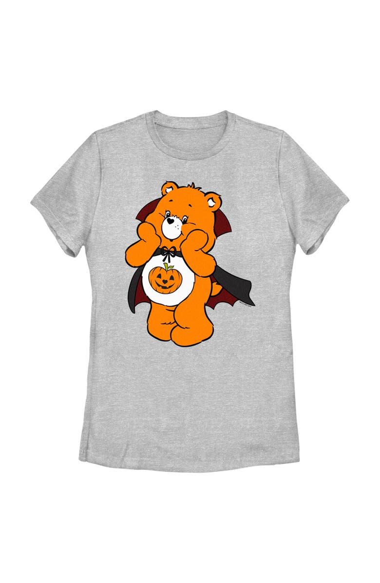 Care Bears Women's Care Bears Trick-or-Sweet Bear  Graphic T-Shirt, Main, color, Athletic Heather