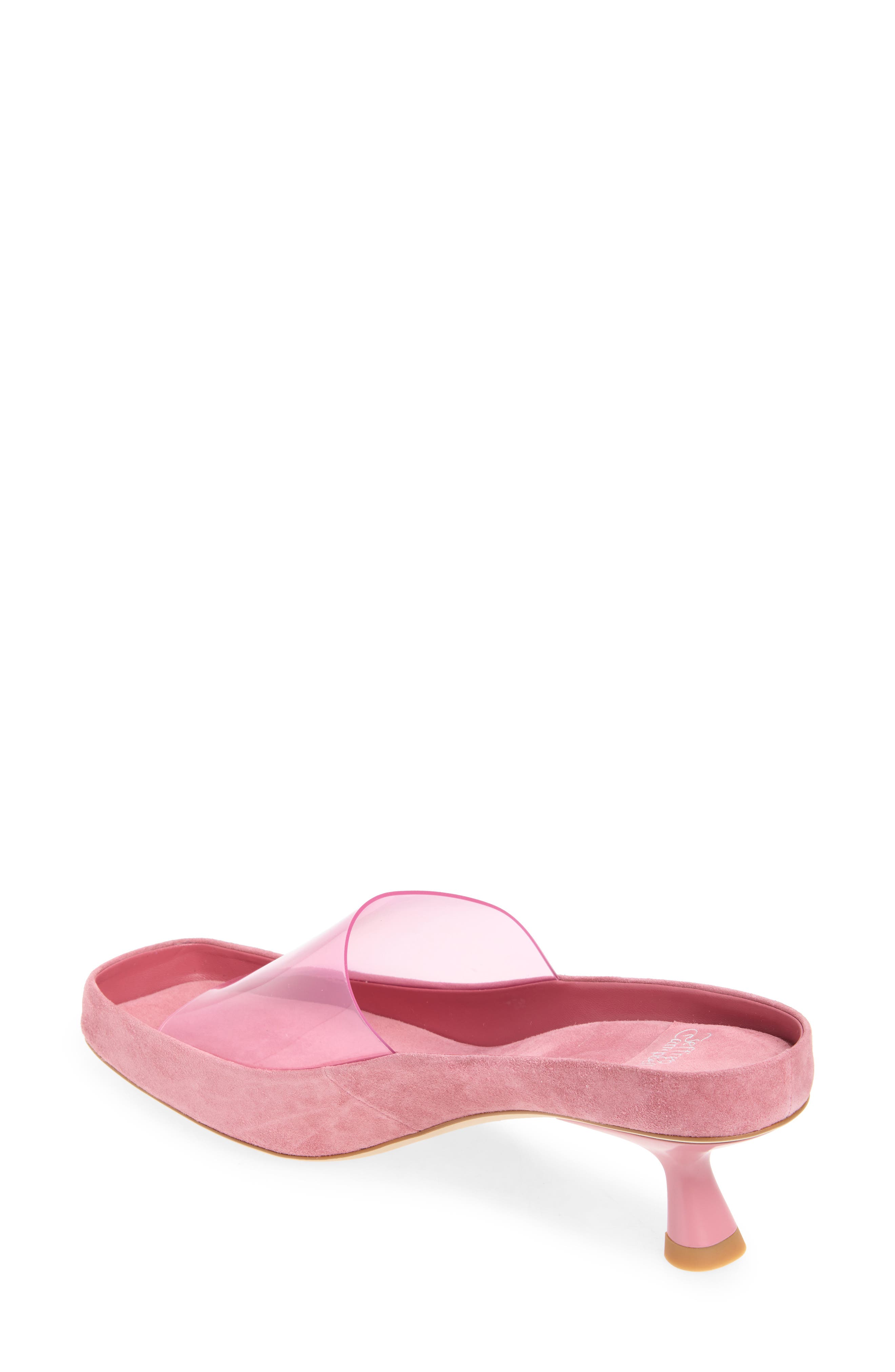 Muon Kitten Heel Sandal, Alternate, color, PINK COMBO