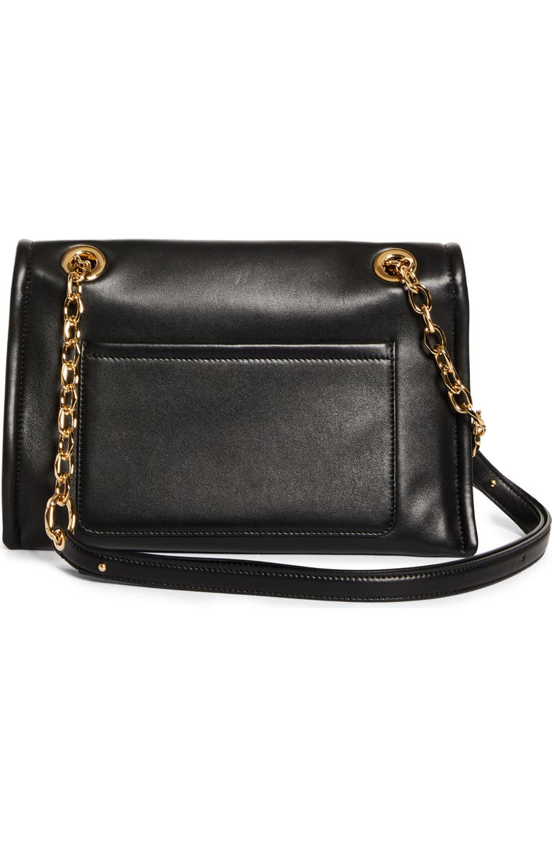 Valentino Garavani Small VLOGO Chain Leather Shoulder Bag, Alternate, color,