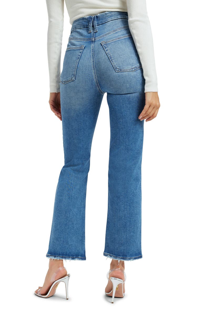 Good American Always Fits Good Classic Straight Leg Jeans, Alternate, color, Indigo316