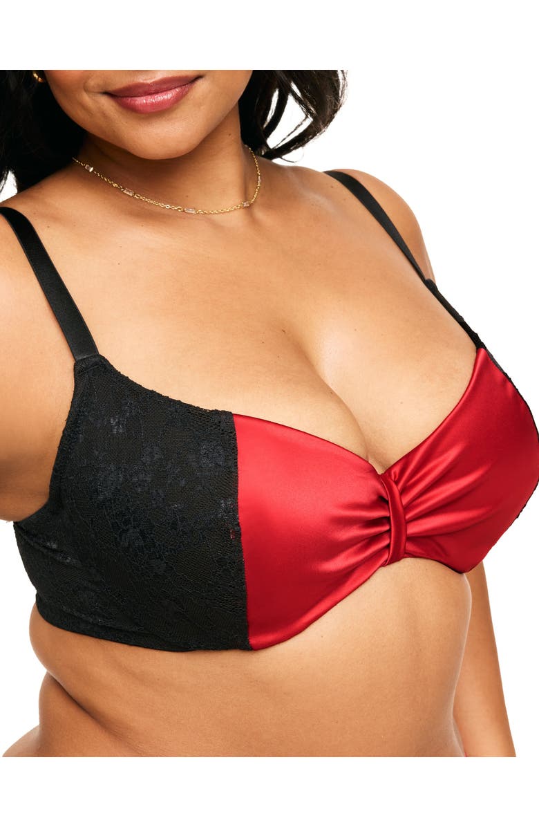 Adore Me Eira Push Up Demi Bra, Alternate, color, 