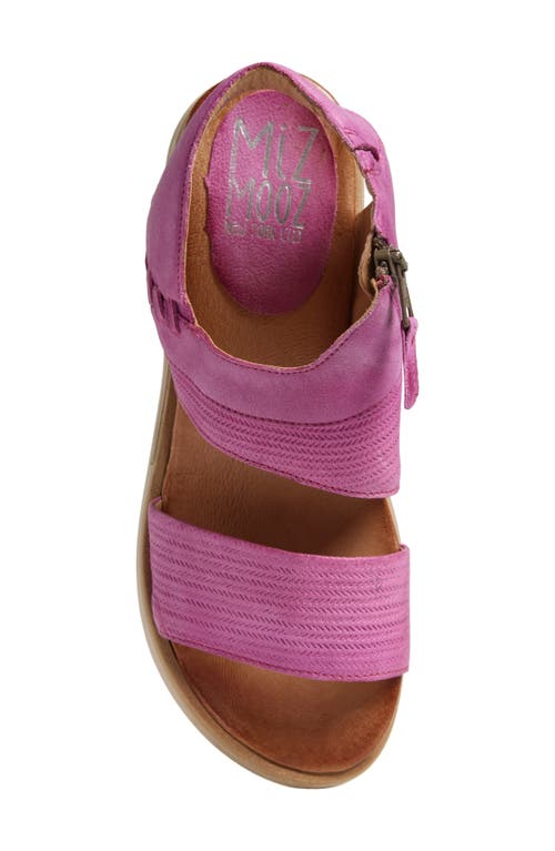 Miz Mooz Colette Sandal In Fuchsia