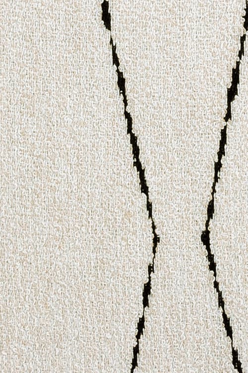 ELAINE SMITH ELAINE SMITH OBLIQUE EBONY TEXTURED INDOOR & OUTDOOR WOVEN ACCENT PILLOW 