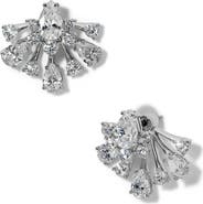 Nadri Hera Cubic Zirconia Front/Back Earrings