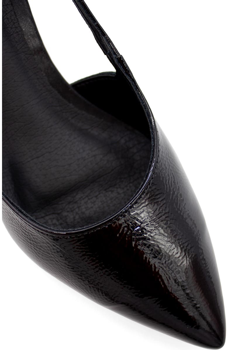 Bottero Botolivia Legacy Pointed Toe Slingback Pump, Alternate, color, Preto